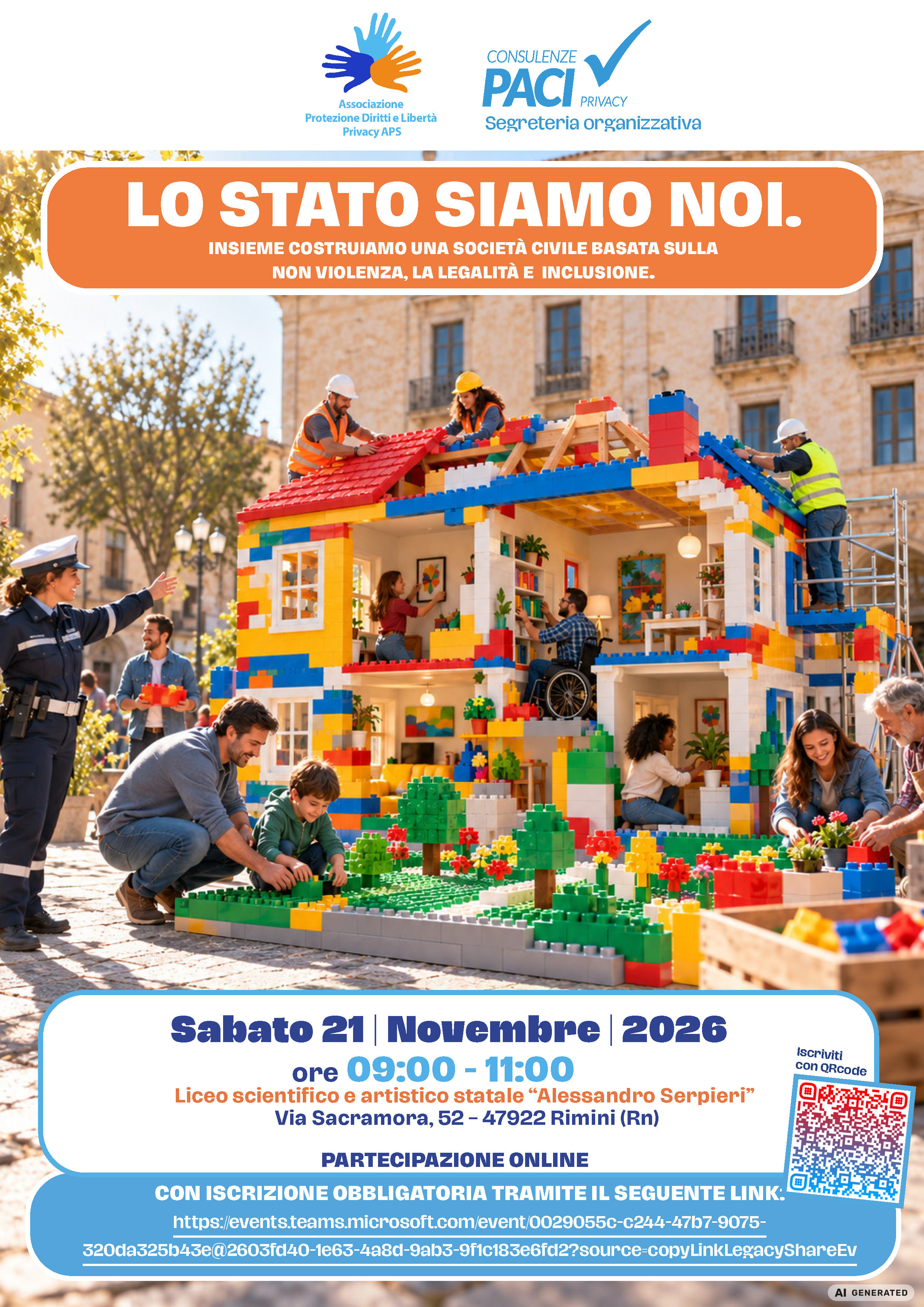 LO STATO SIAMO NOI - Evento del 21.11.2026
