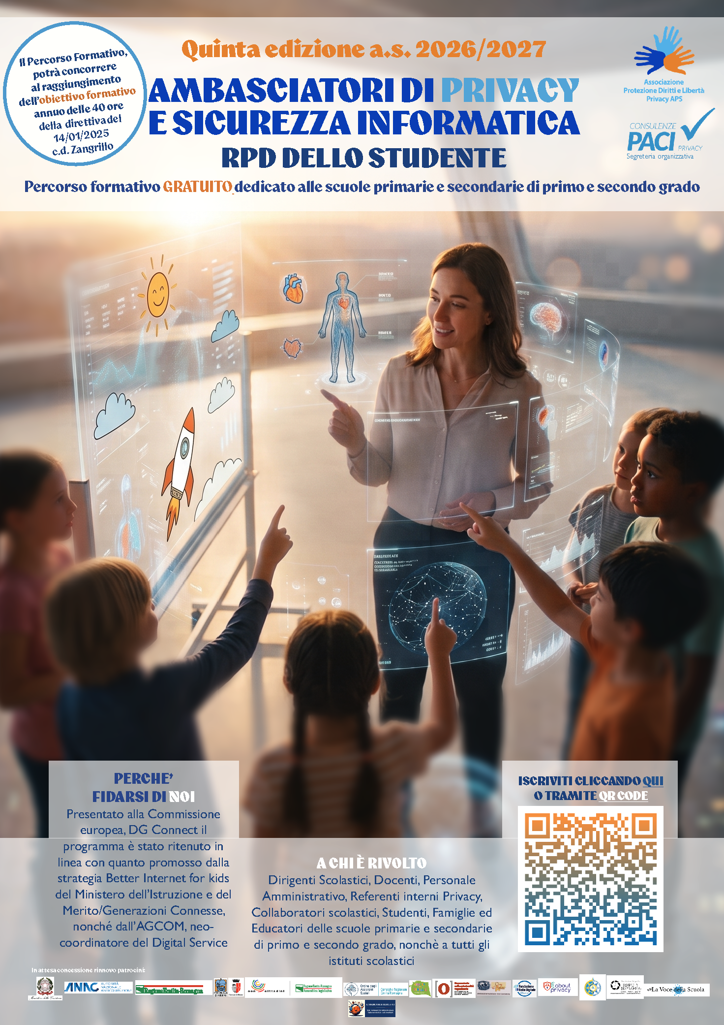Evento - AMBASCIATORI DI PRIVACY E SICUREZZA INFORMATICA - RPD DELLO STUDENTE