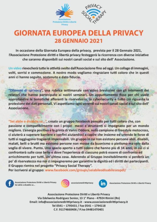 Giornata Europea della Privacy